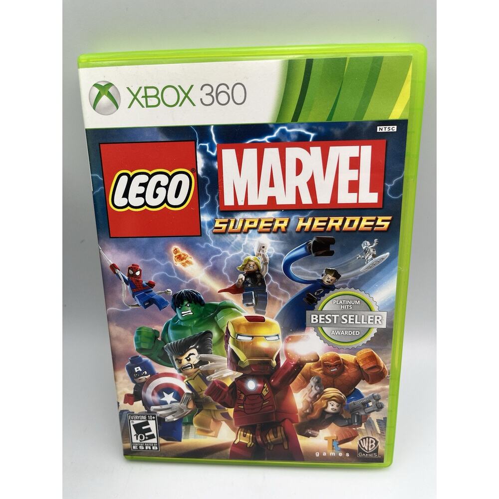 LEGO Marvel Super Heroes Microsoft Xbox 360 Video Game Complete